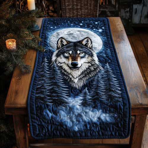 Wolf Pride Quilted Table Runner GFTOQA394