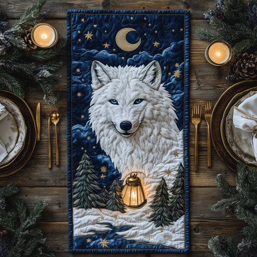 Wolf Pride Quilted Table Runner GFTOQA396