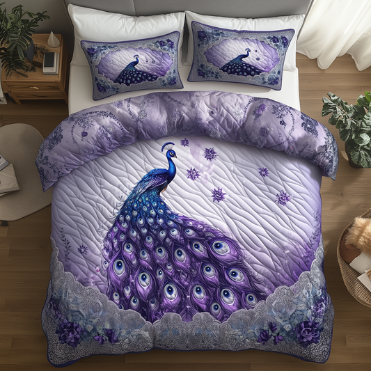 Peacock Realm Duvet Cover Set GFTOQA477