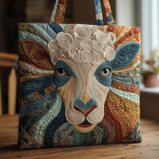 Wool Harmony Quilted Tote Bag GFTOQA580