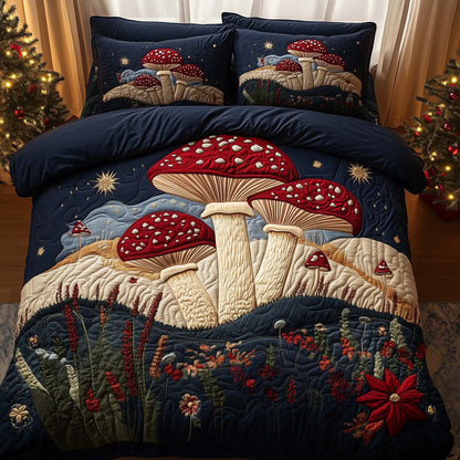 Crimson Bloom Duvet Cover Set GFTOQA748