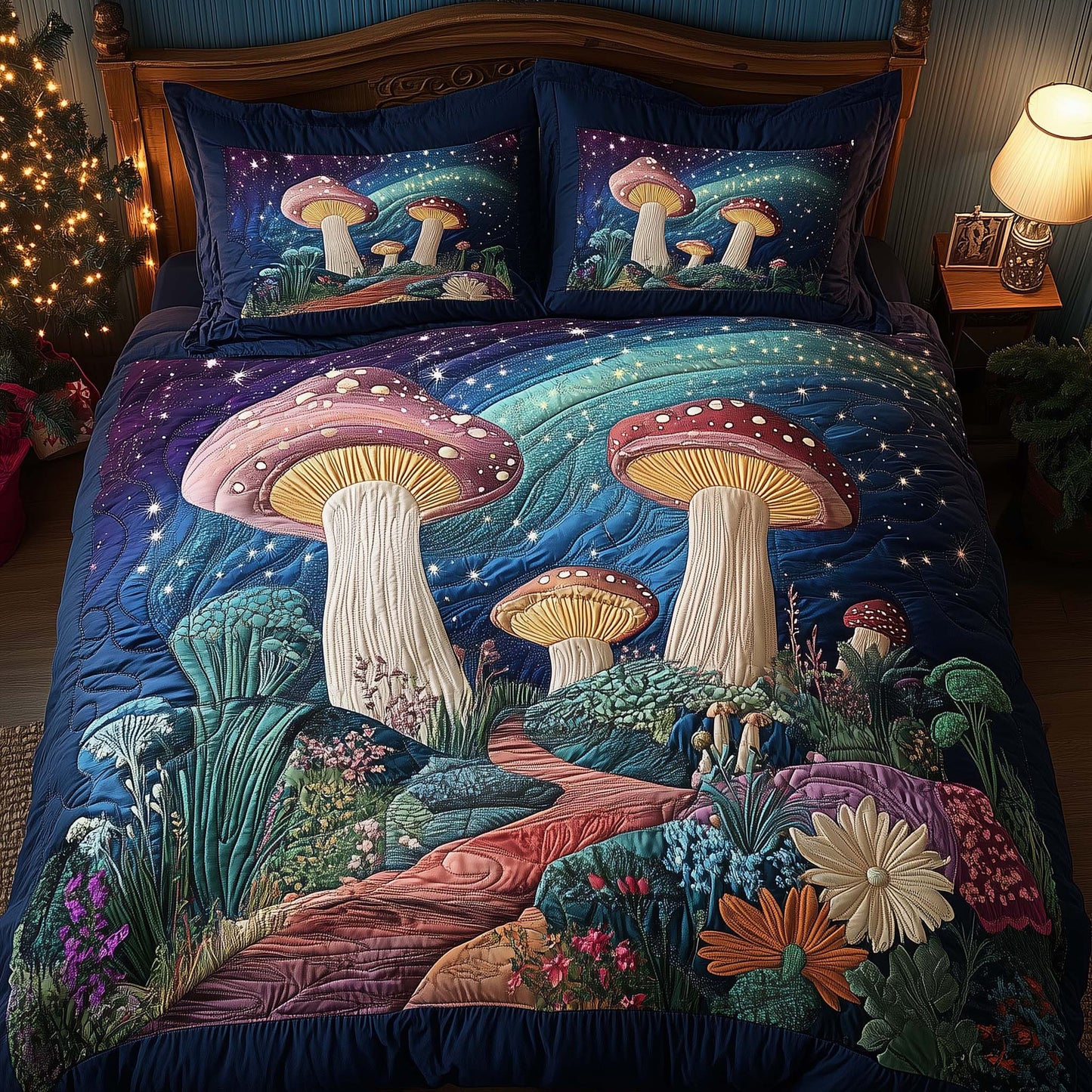 Aurora Meadow Duvet Cover Set GFTOQA759