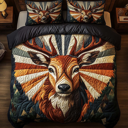 Majestic Antlers Duvet Cover Set GFTOQA762