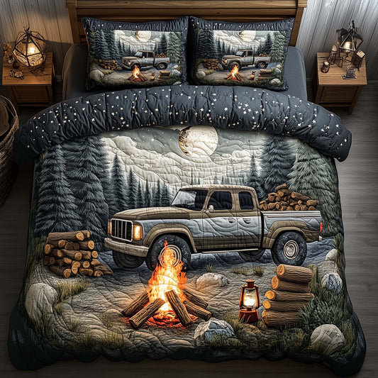 Truck Camp Duvet Cover Set GFTOQA838