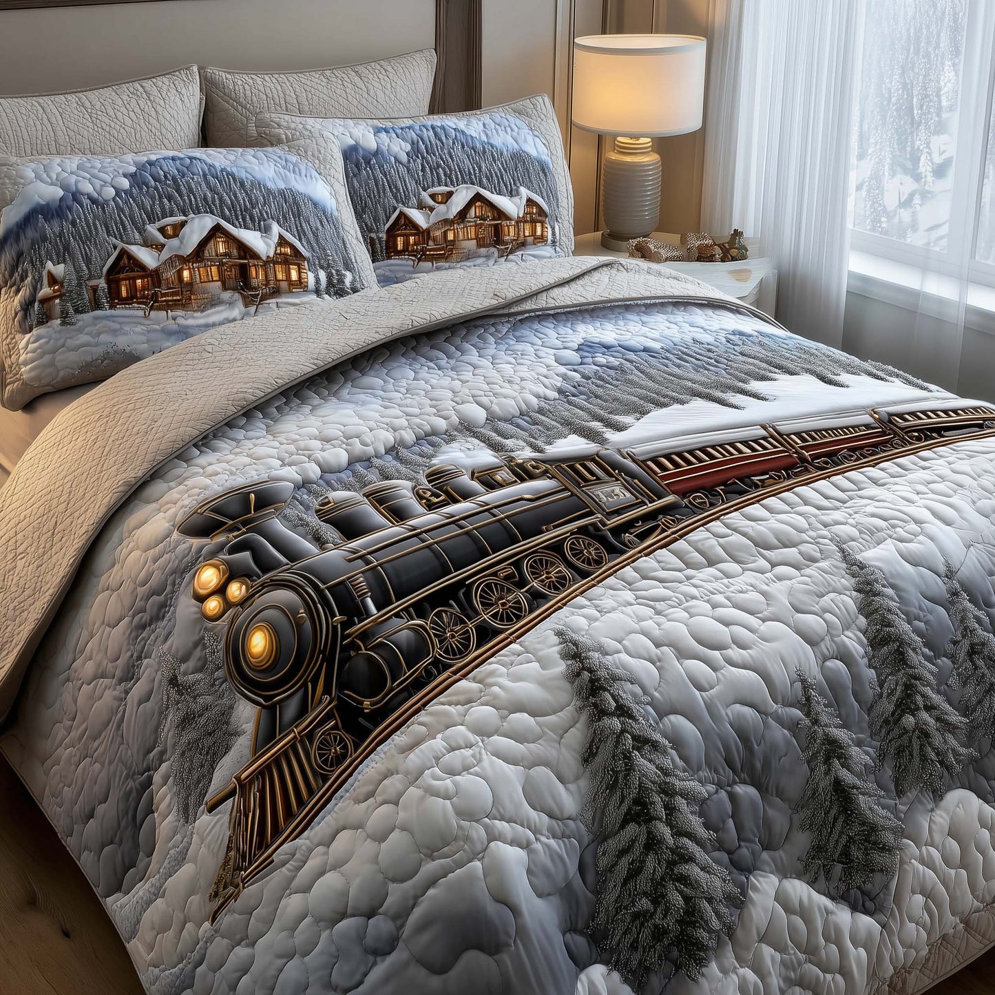 Polar Journey Duvet Cover Set GFTOQA86