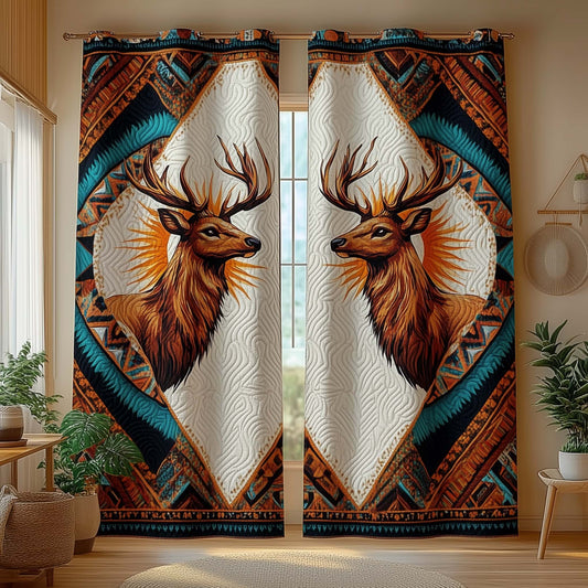 Boho Spirit Quilted Curtains GFTOQA873