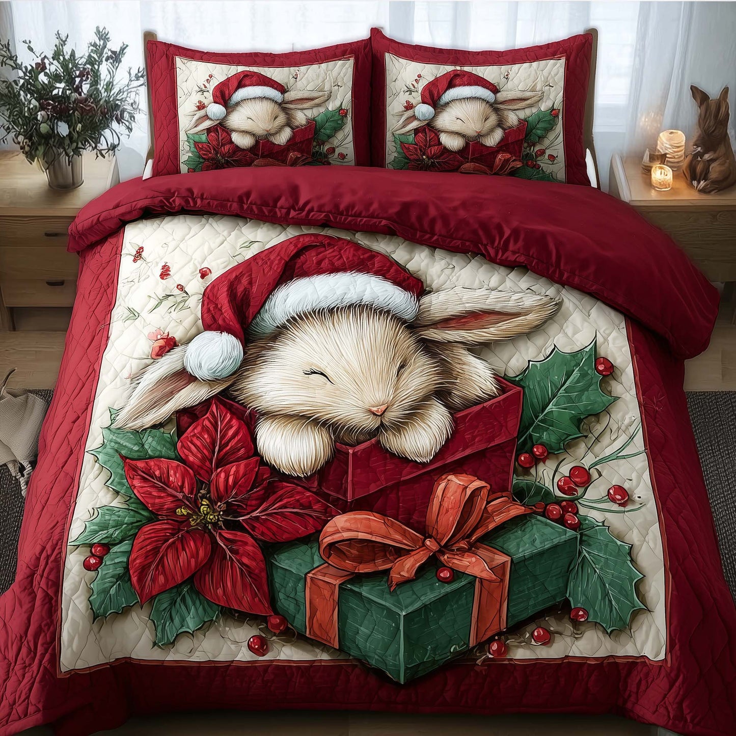 Sleeping Bunny Duvet Cover Set GFTOQA97