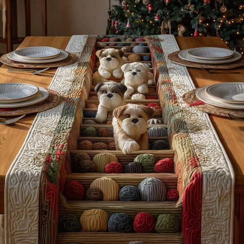 Yarn Parade Quilted Table Runner GFTOQM1344