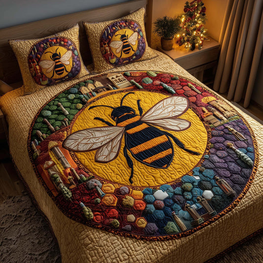 Honey Bee Duvet Cover Set GFTOQM1440