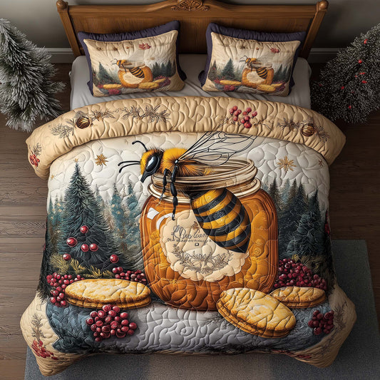 Forest Honey Duvet Cover Set GFTOQM1442