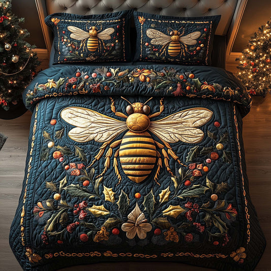 Golden Bee Duvet Cover Set GFTOQM1443