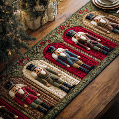 Nutcracker Parade Quilted Table Runner GFTOQM1450