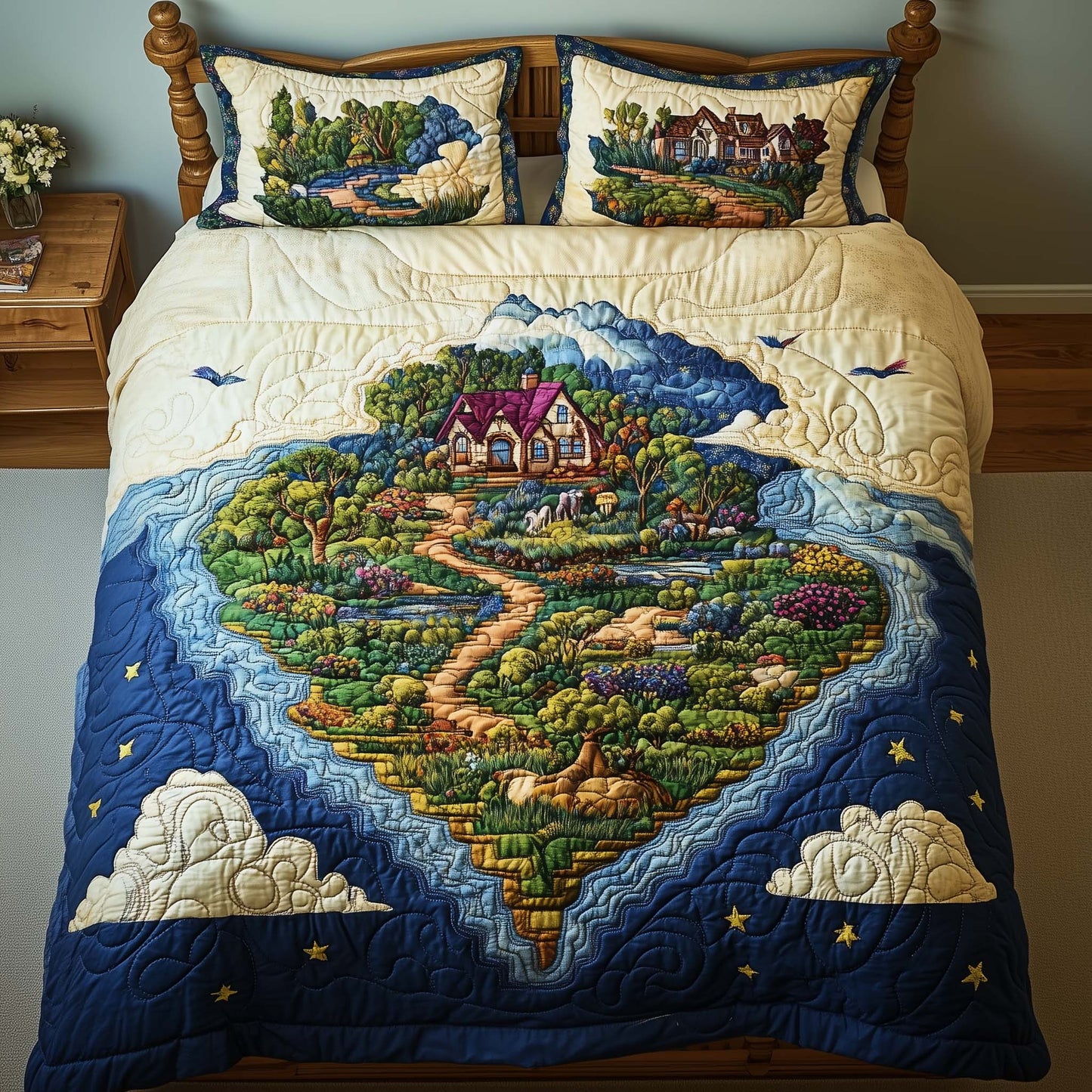 Floating Haven Duvet Cover Set GFTOQM1624