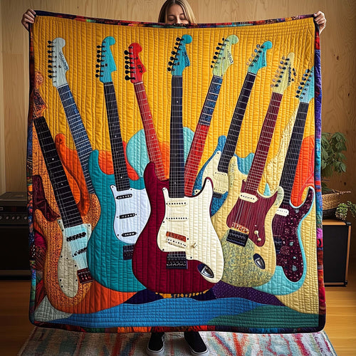 Golden Strings Quilted Blanket GFTOQM1648