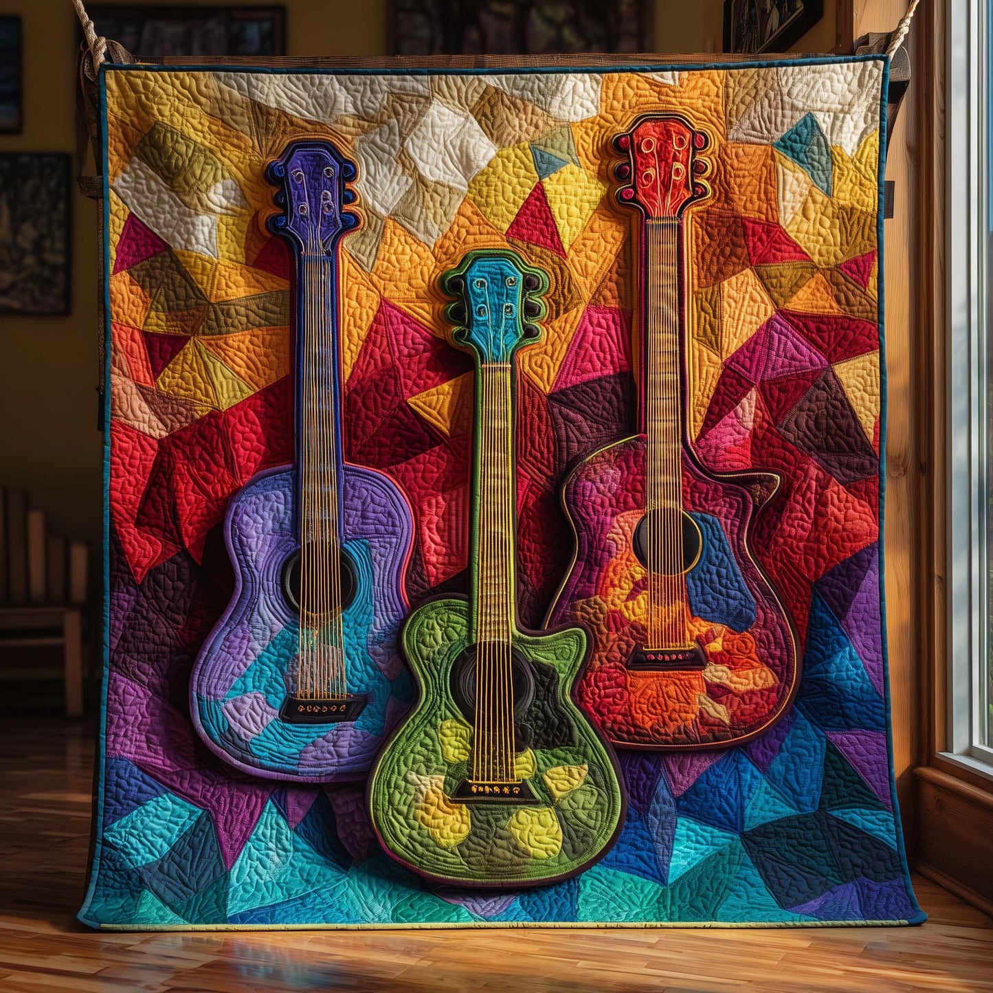 Trio Harmony Quilted Blanket GFTOQM1650