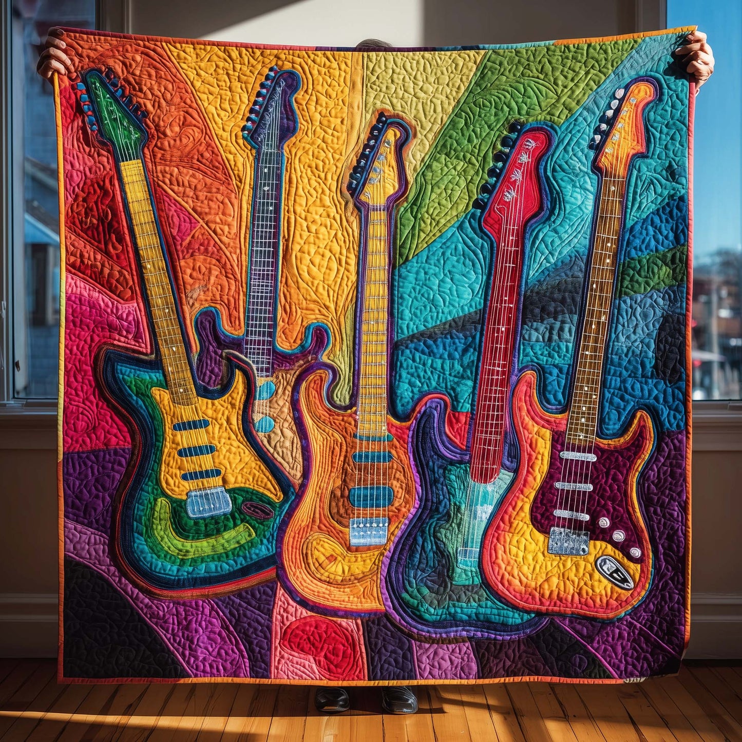 Electric Parade Quilted Blanket GFTOQM1652