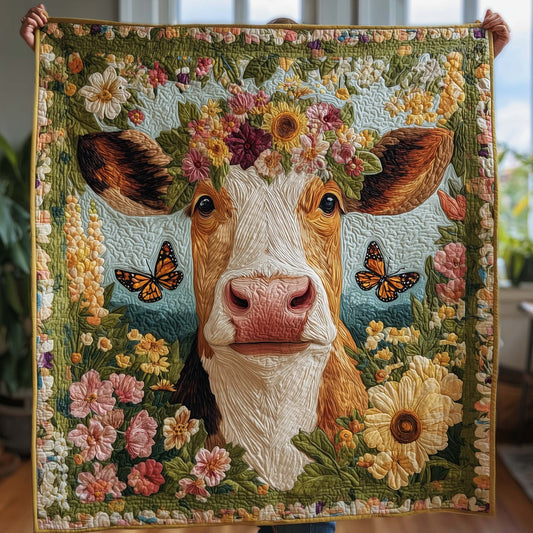 Butterfly Bloom Quilted Blanket GFTOQM1705
