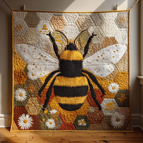 Honey Hex Quilted Blanket GFTOQM1737
