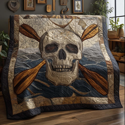Classic Skull Quilted Blanket GFTOQM1841