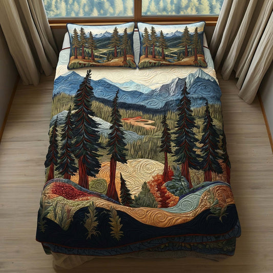 Mountain Trail Duvet Cover Set GFTOQM1879