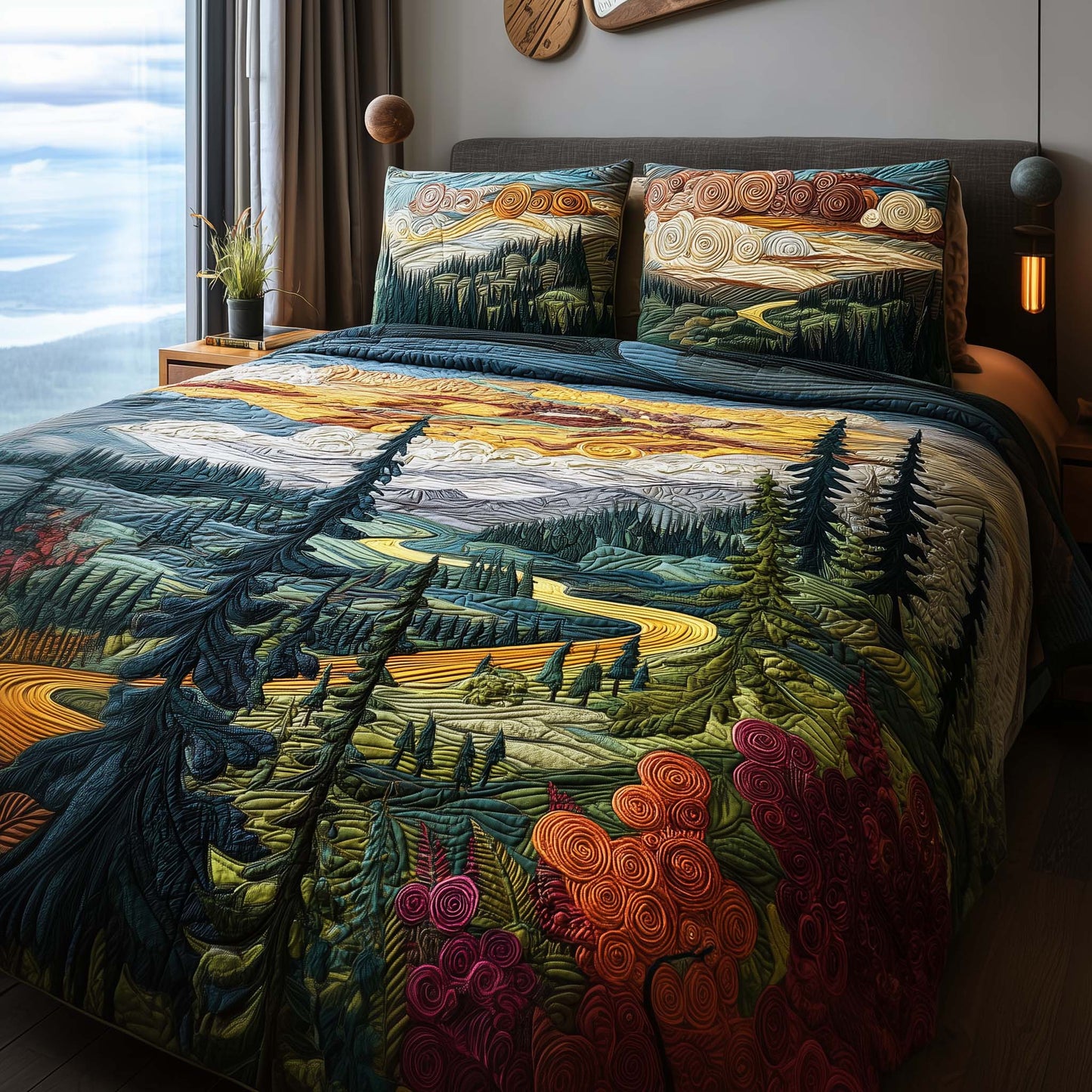 Winding Valley Duvet Cover Set GFTOQM1881