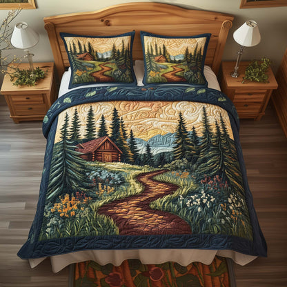 Golden Path Duvet Cover Set GFTOQM1884