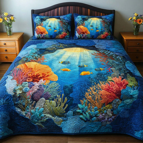 Coral Light Duvet Cover Set GFTOQM1890