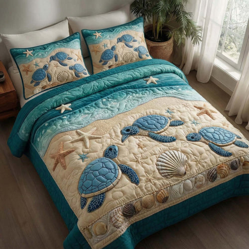 Sea Turtles Duvet Cover Set GFTOQM1894