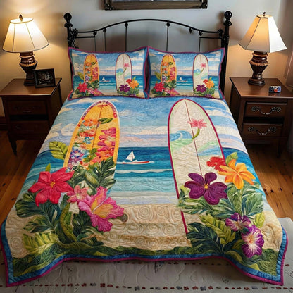 Floral Boards Duvet Cover Set GFTOQM1895