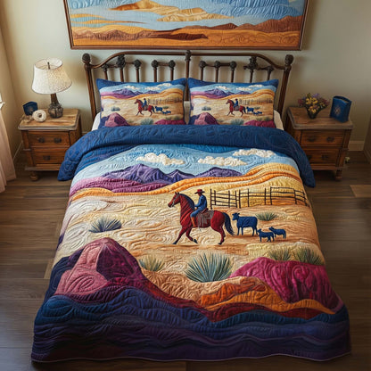 Prairie Cowboy Duvet Cover Set GFTOQM1899