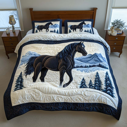 Winter Stallion Duvet Cover Set GFTOQM1921