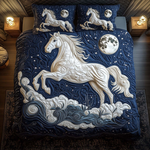 Moonlit Horse Duvet Cover Set GFTOQM1922