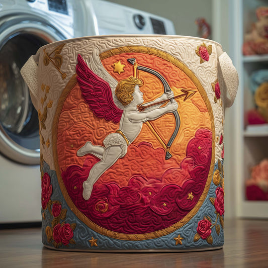 Golden Arrow Quilted Laundry Basket GFTOQM1992