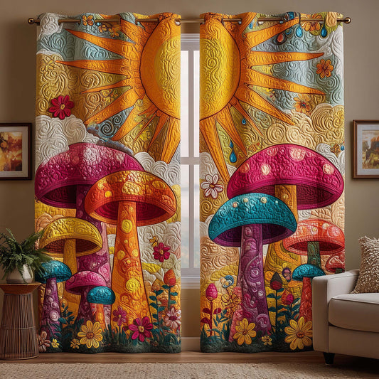 Solar Garden Quilted Curtains GFTOQM2058