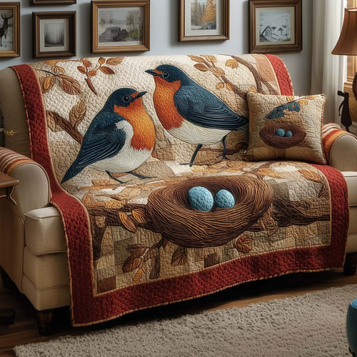 Nest Robin Quilted Sofa Cover GFTOQM2135