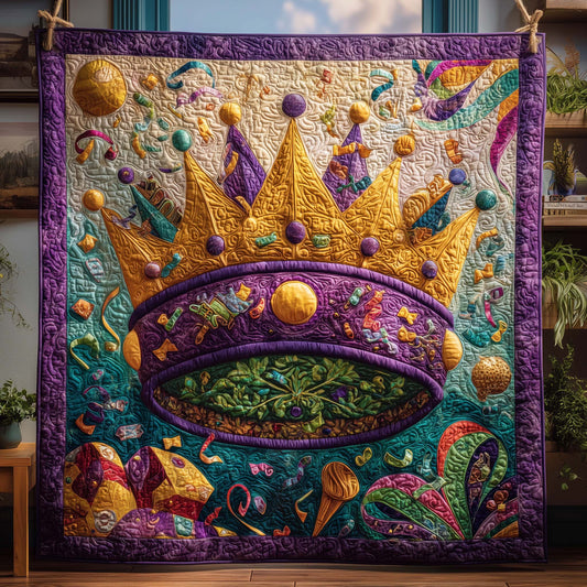 Royal Crown Quilted Blanket GFTOQM2137