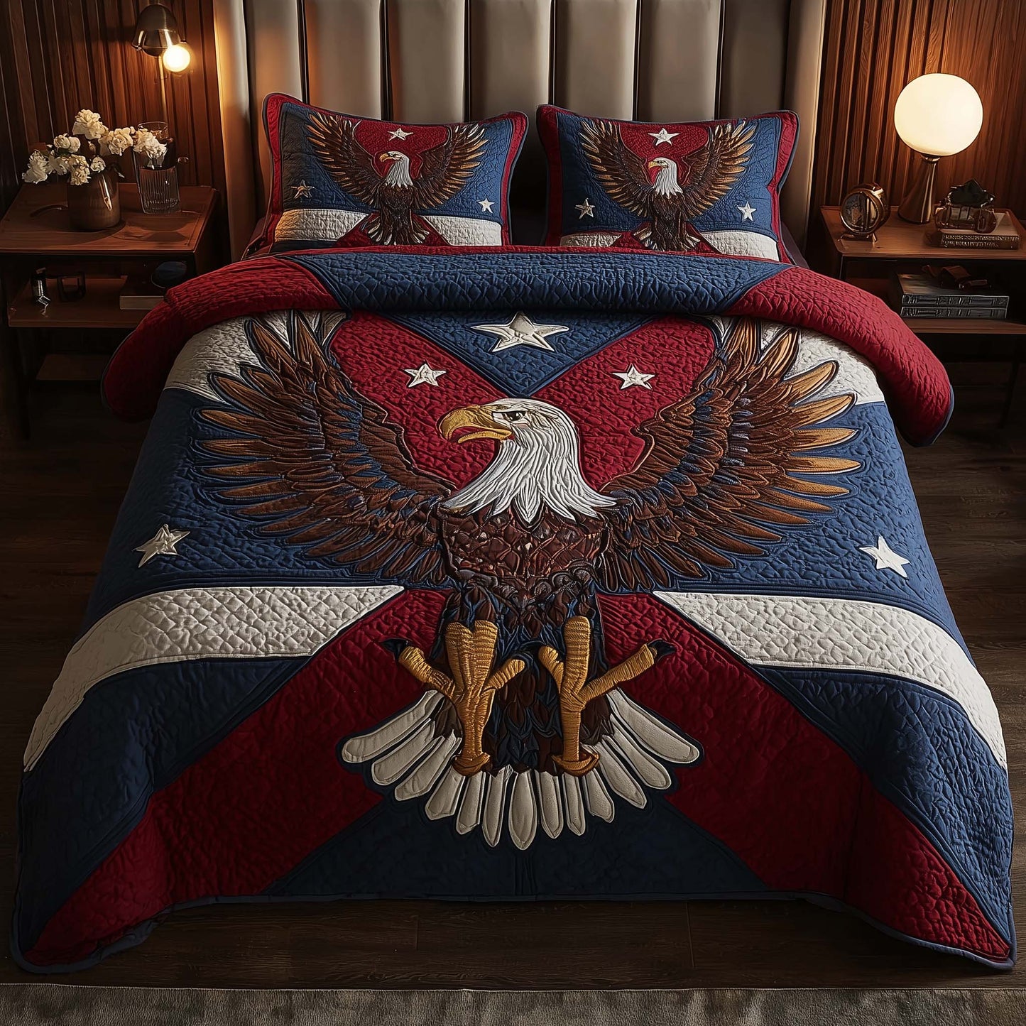 Patriot Eagle Duvet Cover Set GFTOQM2189