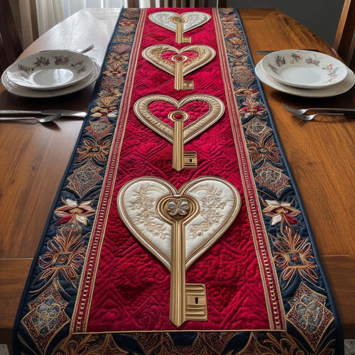 Golden Key Quilted Table Runner GFTOQM2216