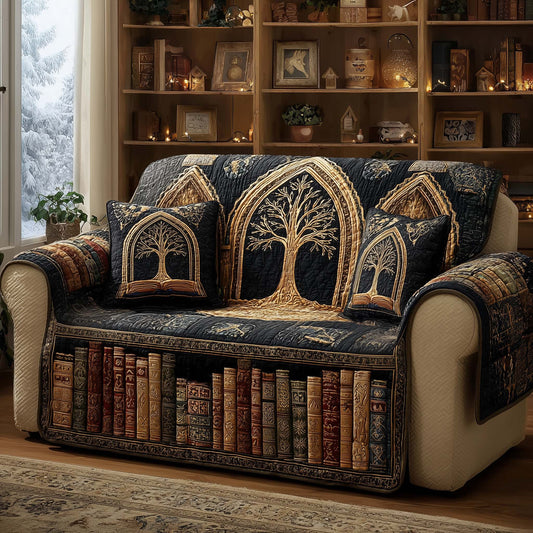 Golden Archive Quilted Sofa Cover GFTOQM2310