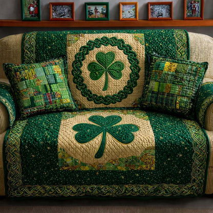 Woven Luck Quilted Sofa Cover GFTOQM2413