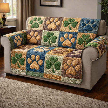Lucky Patchwork Quilted Sofa Cover GFTOQM2547