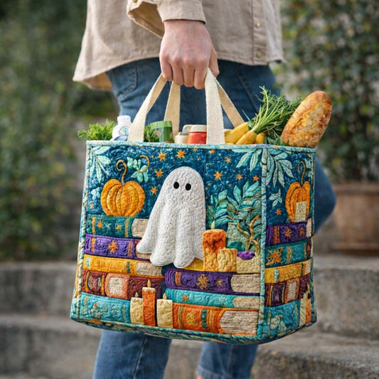 Ghost Tales Quilted Shopping Bag GFTOQM2646