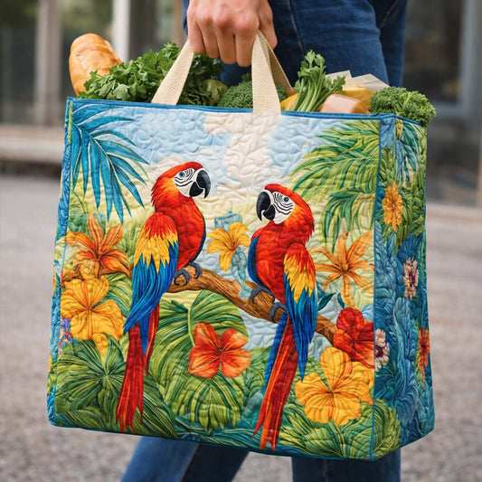 Scarlet Jungle Quilted Shopping Bag GFTOQM2673