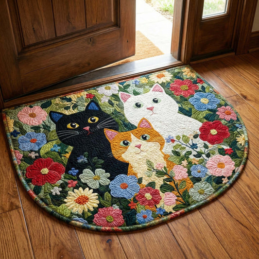 Garden Trio Quilted Welcome Mat GFTOQM2777