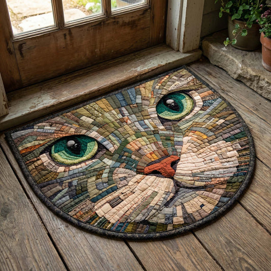 Emerald Eyes Quilted Welcome Mat GFTOQM2779