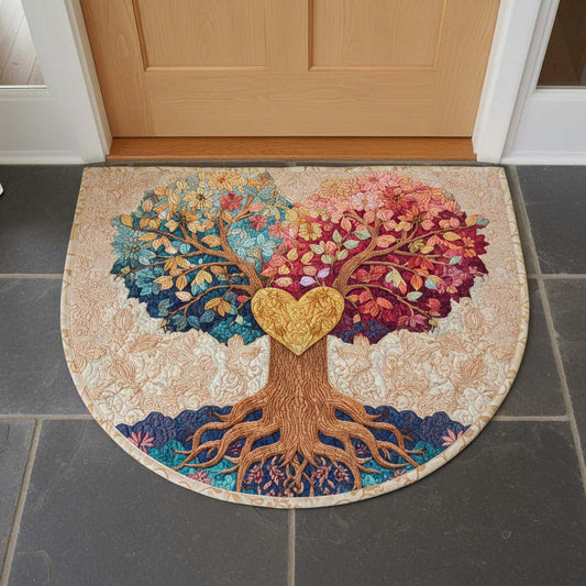 Heart Tree Quilted Welcome Mat GFTOQM2851
