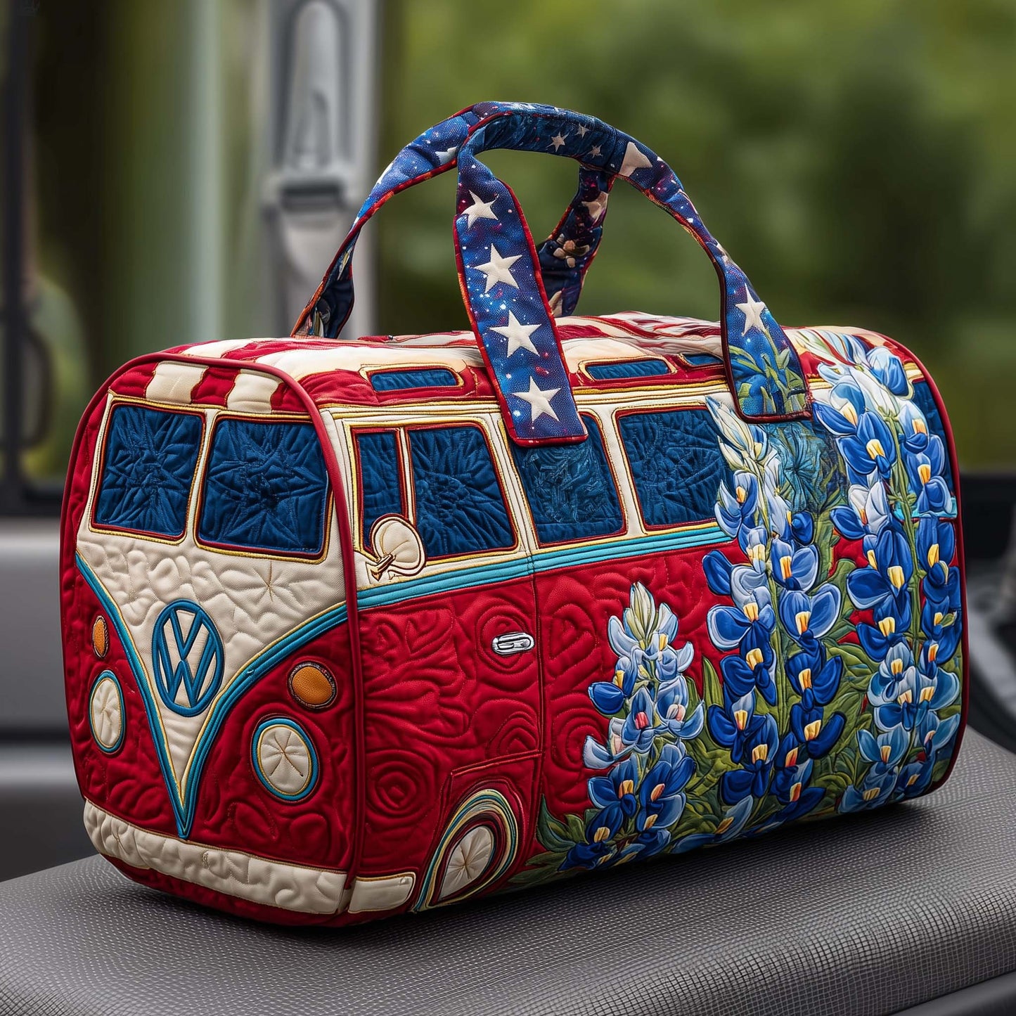 Patriot Bloom Quilted Duffle Bag GFTOQM3011