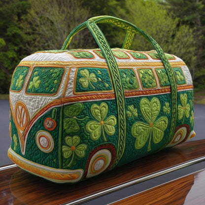 Emerald Hearts Quilted Duffle Bag GFTOQM3013