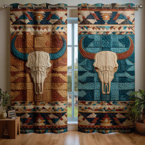 Southwest Spirit Quilted Curtains GFTOQM3248