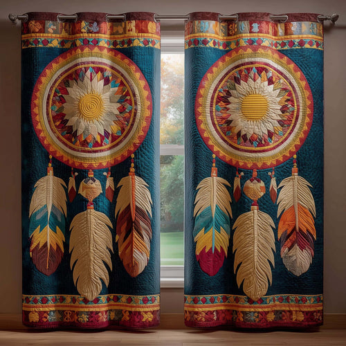 Sacred Dreamcatcher Quilted Curtains GFTOQM3250